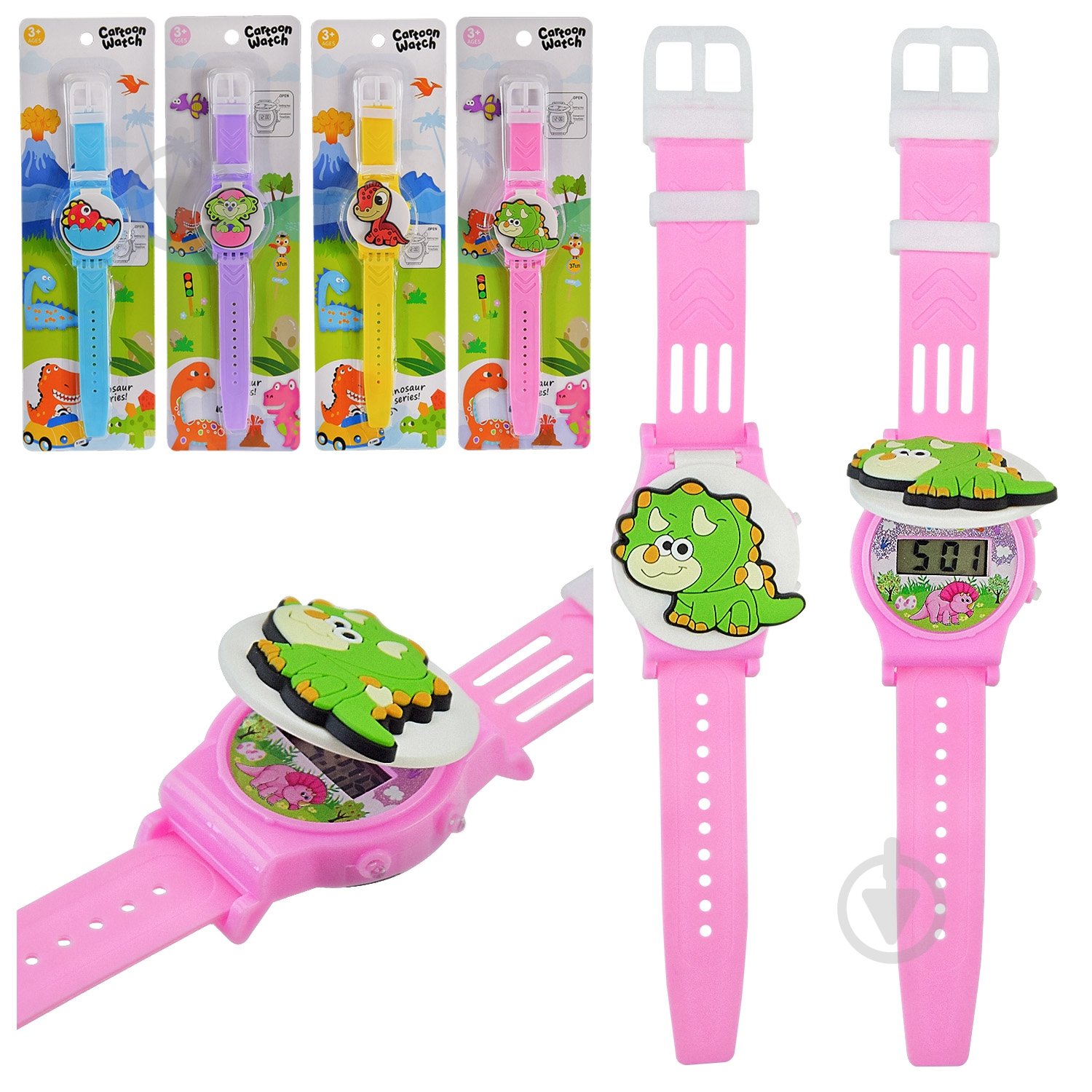 Часы детские Shantou DA9019E - фото 8 Часы детские Shantou DA9019E - фото 8