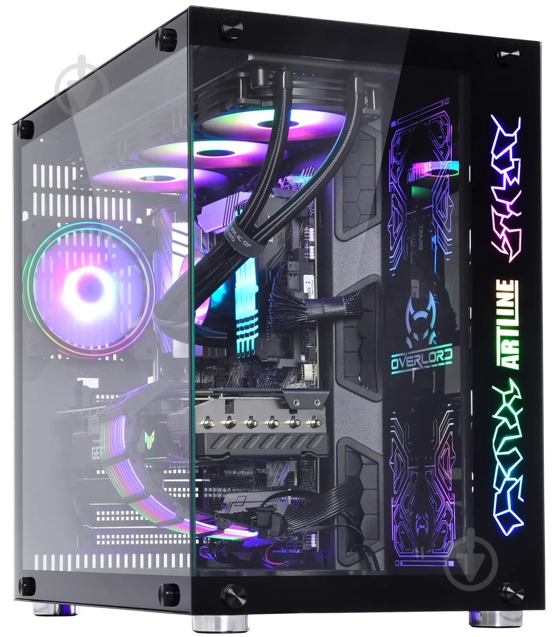 Системний блок Artline Overlord X96 (X96v65Win) black - фото 2