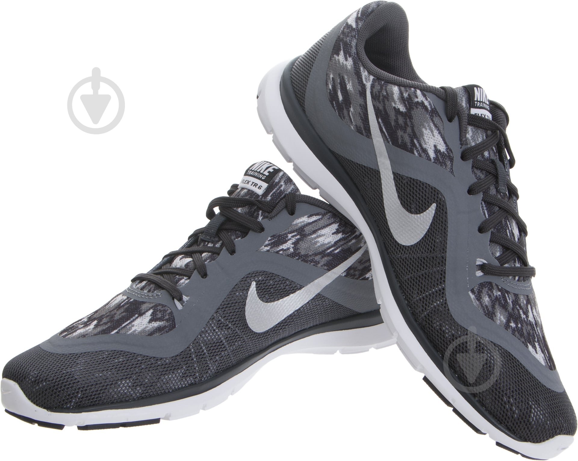 Кроссовки женские демисезонные Nike Flex Trainer 6 831578-001 р.40,5 серые - фото 1