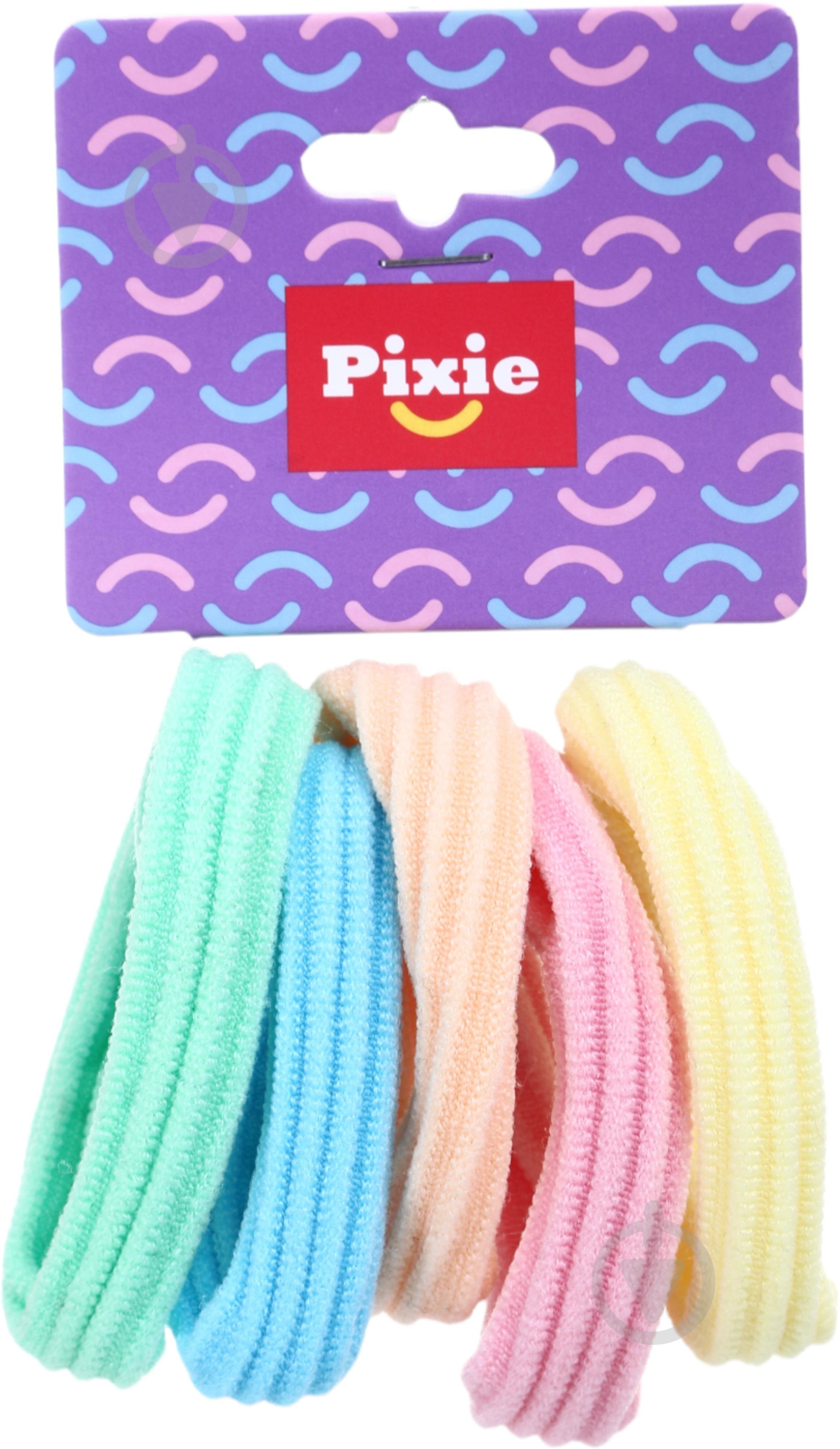 Резинка для волос PIXIE разноцветнsй 5 шт. - фото 3