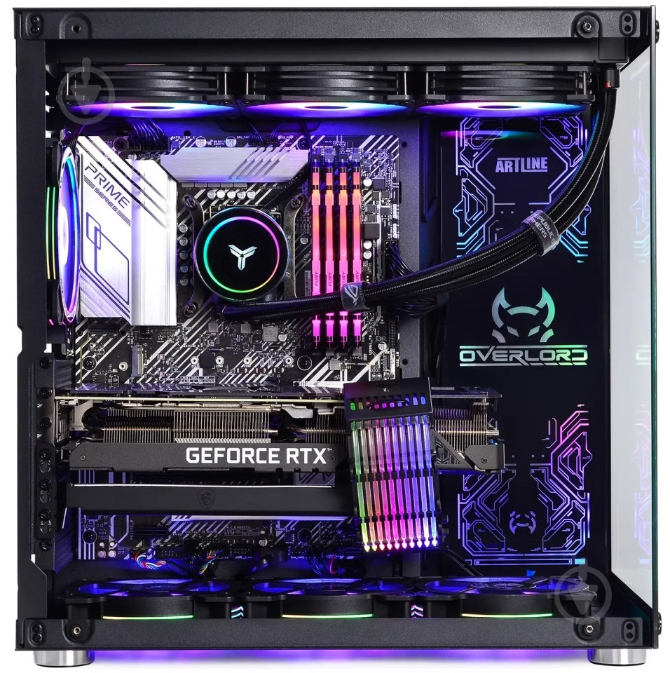 Системный блок Artline Overlord X96 (X96v66Win) black - фото 5