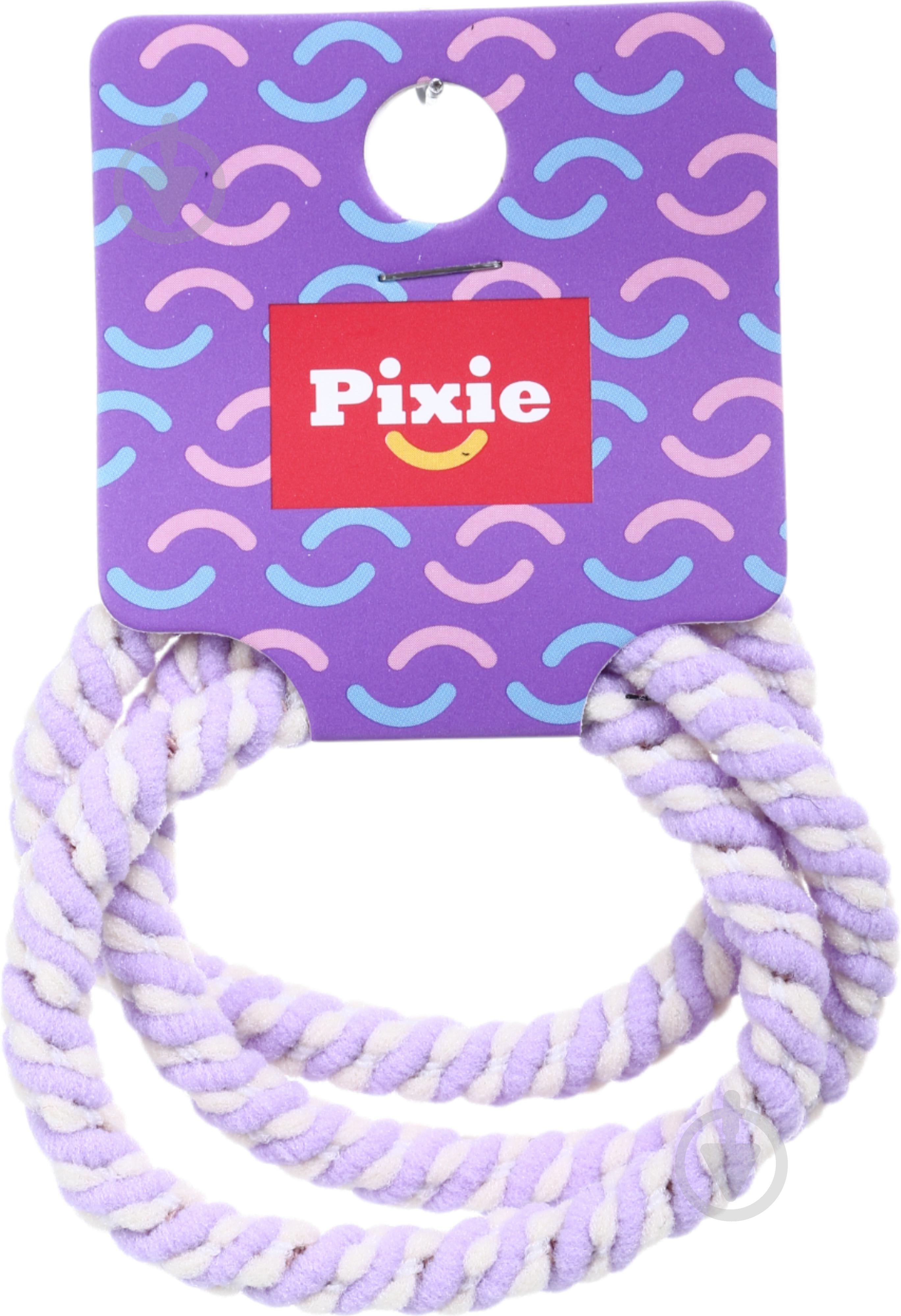 Резинка для волос PIXIE разноцветный микс 3 шт. - фото 11