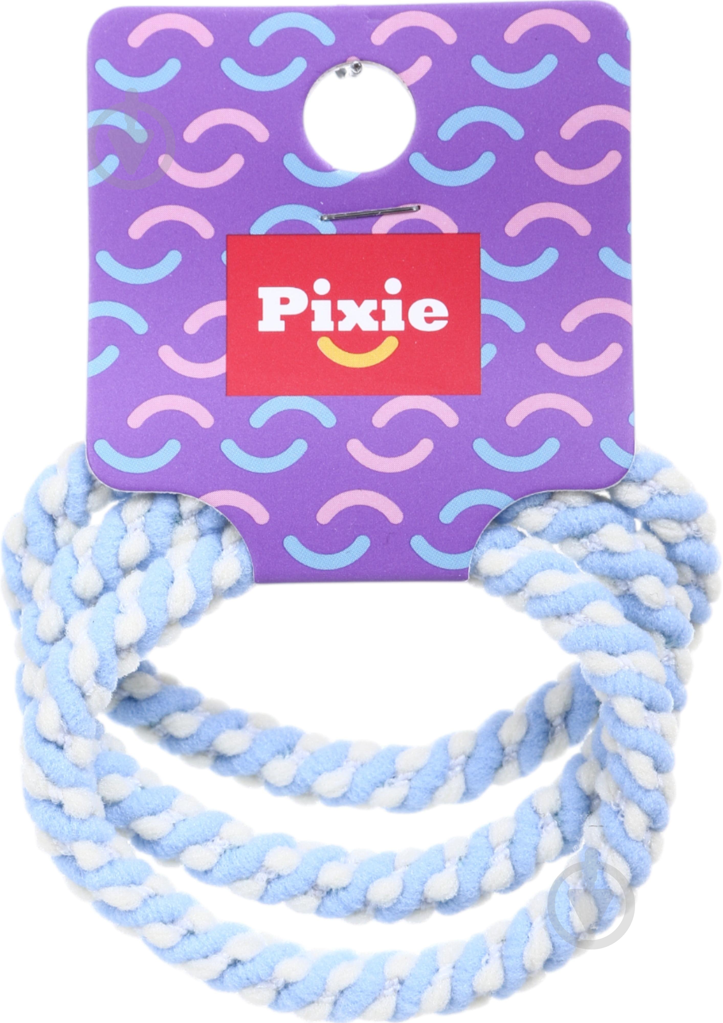 Резинка для волос PIXIE разноцветный микс 3 шт. - фото 13