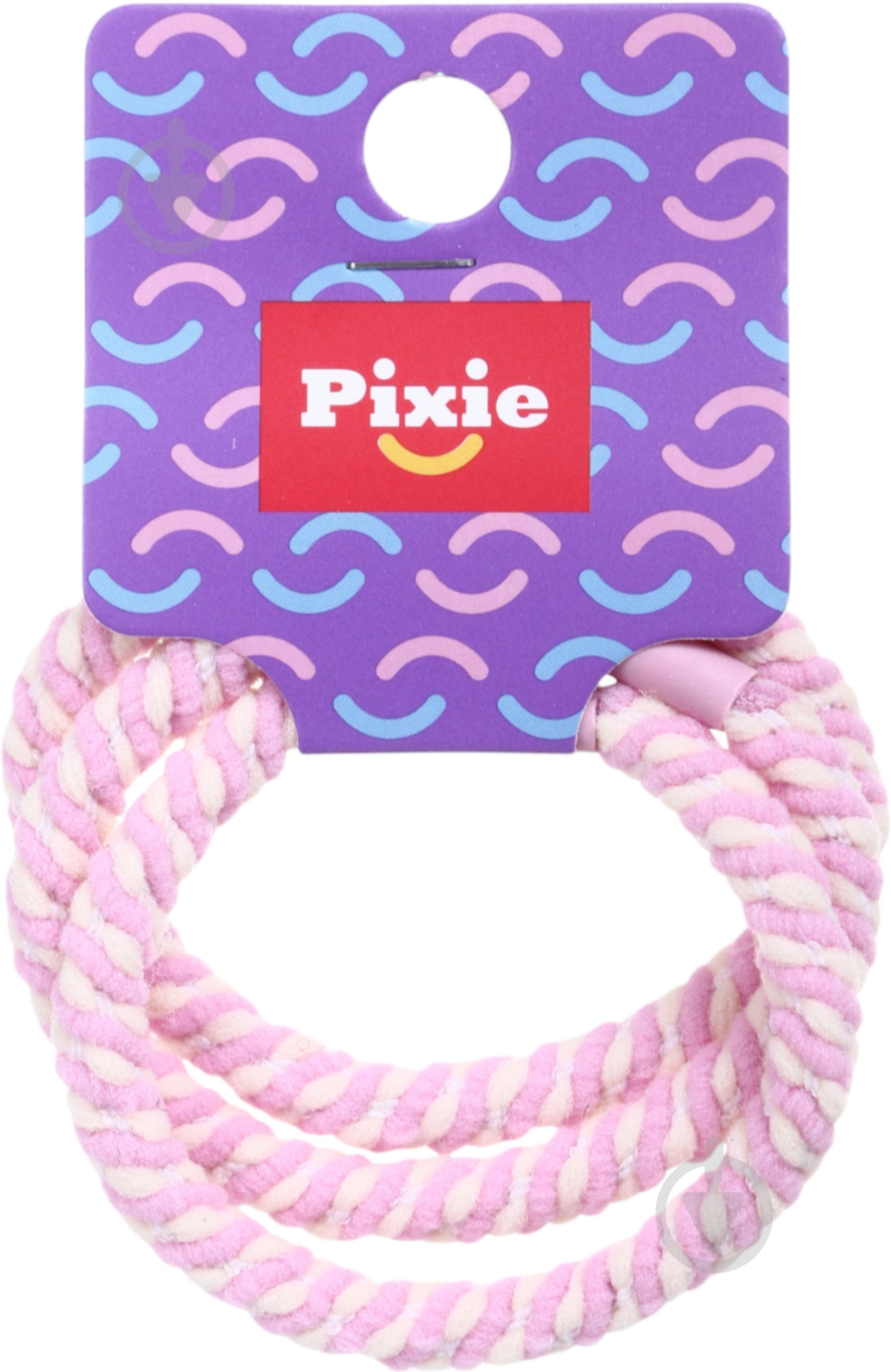 Резинка для волос PIXIE разноцветный микс 3 шт. - фото 14