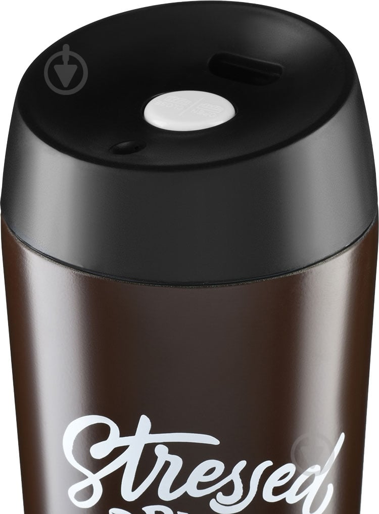 Термочашка Ardesto Coffee time Cup 450 мл (AR2645DBB) - фото 3