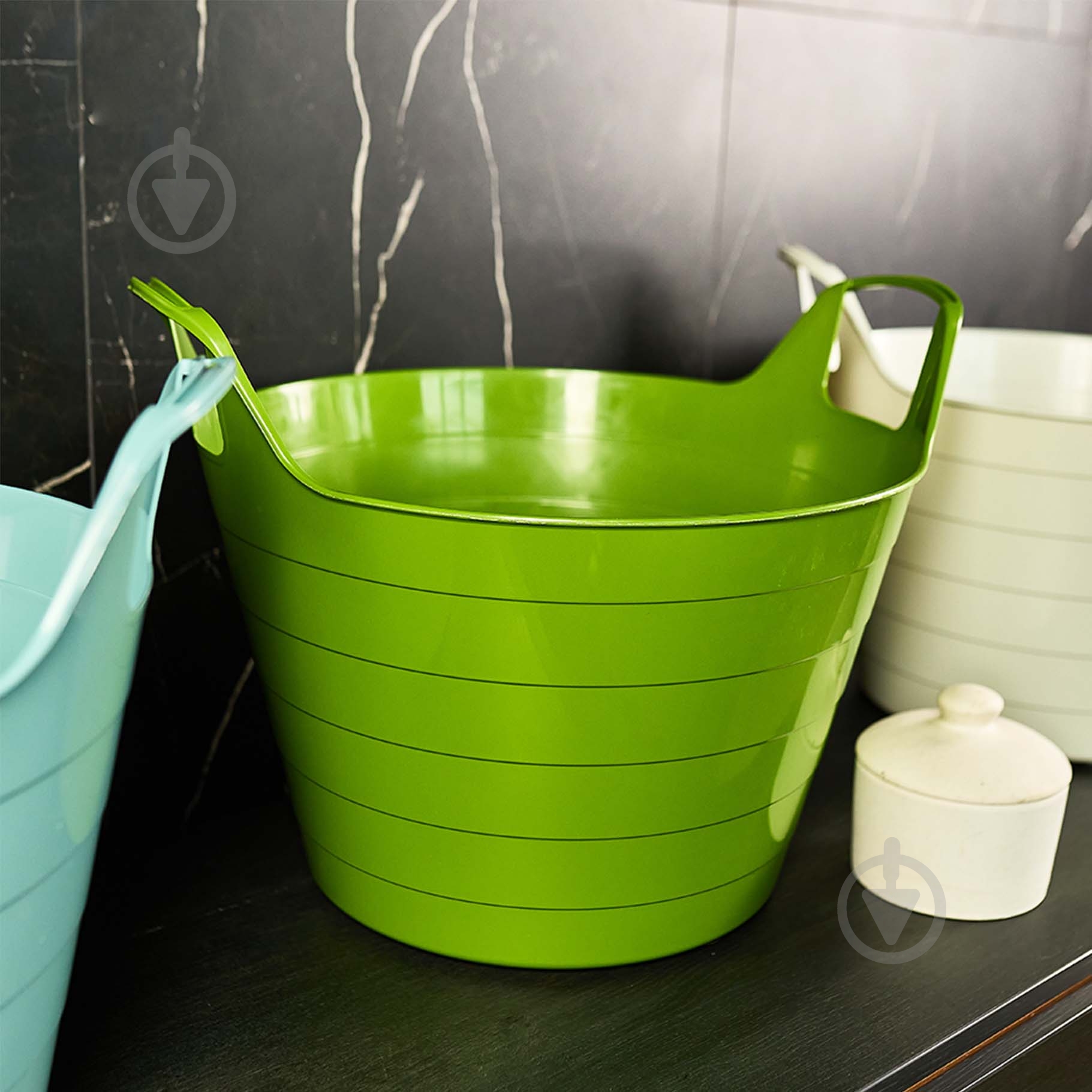 Ведро строительное мягкое круглое 29л. - фото 2