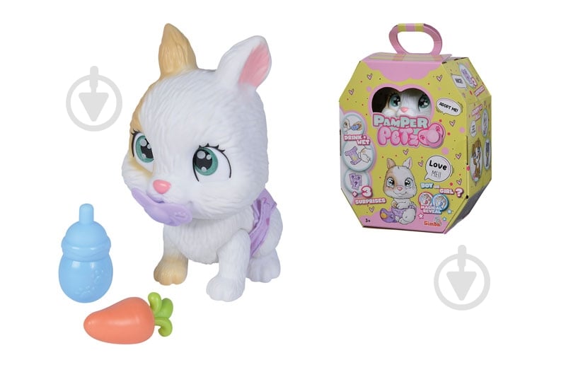 Іграшка інтерактивна Simba Пампер Петс. Зайченя - фото 1