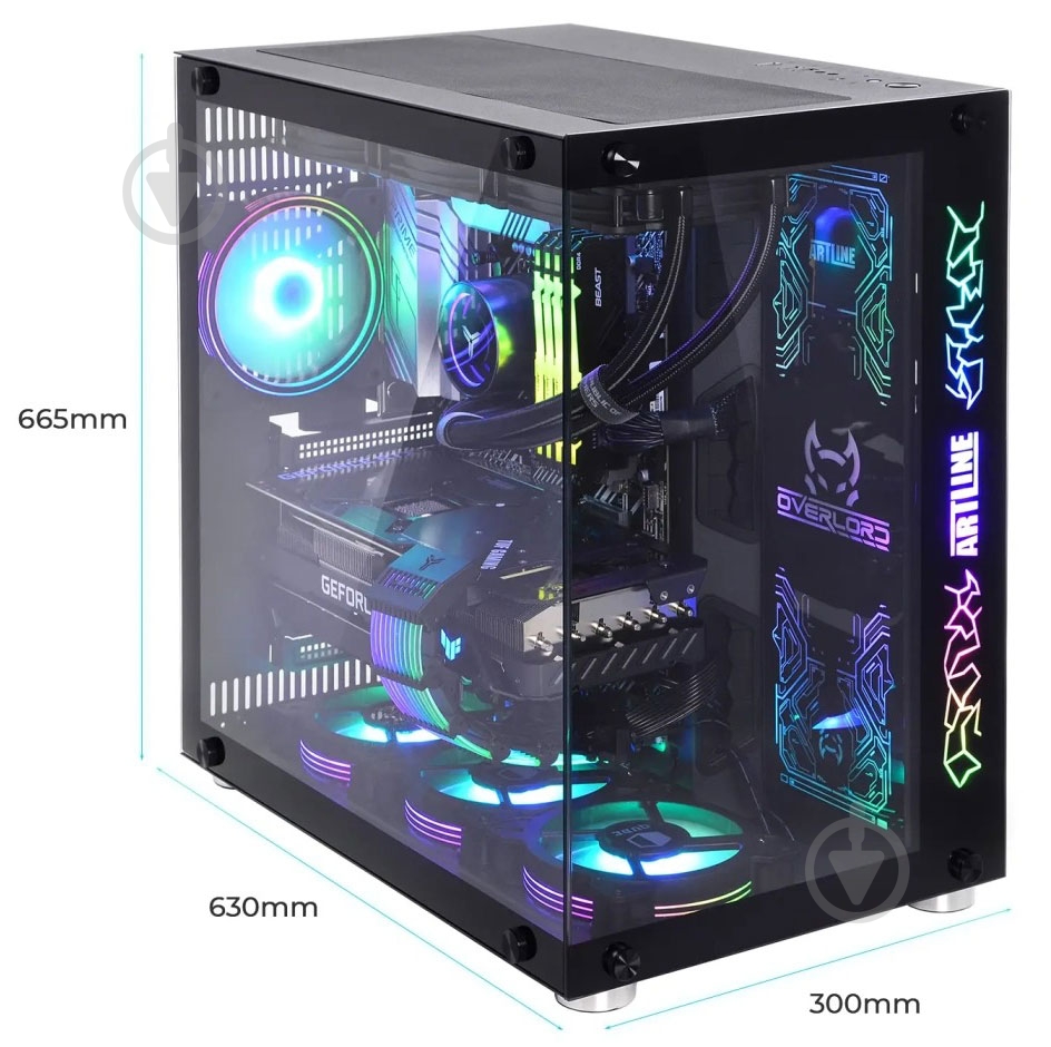 Компьютер Artline Overlord X96 (X96v70) black - фото 12 Компьютер Artline Overlord X96 (X96v70) black - фото 12