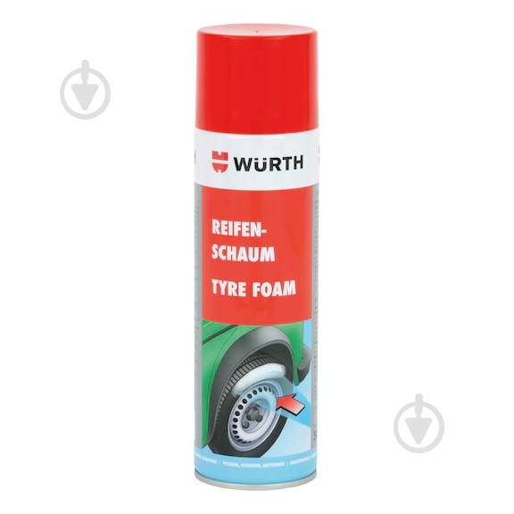 Очиститель для шин WURTH 0890121 500 мл - фото 1