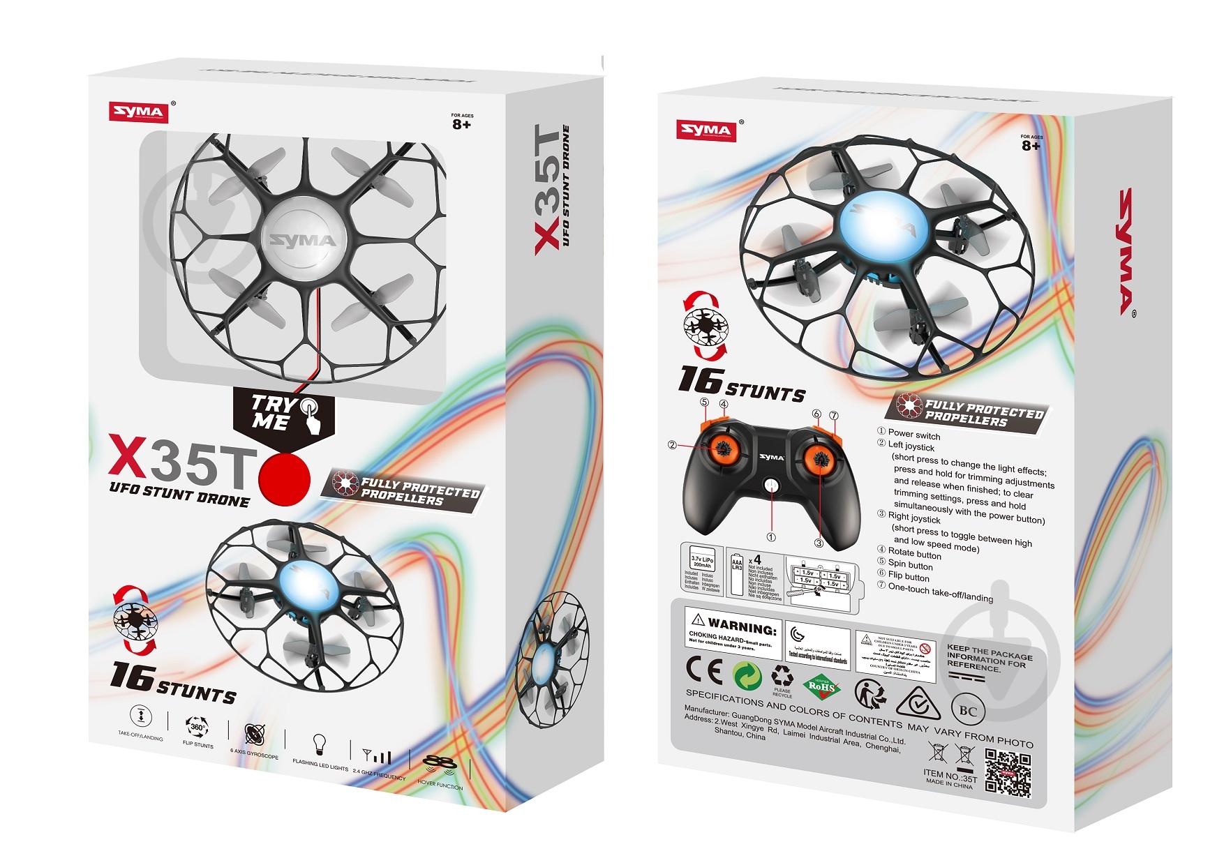 Квадрокоптер на р/у Syma X35T - фото 3