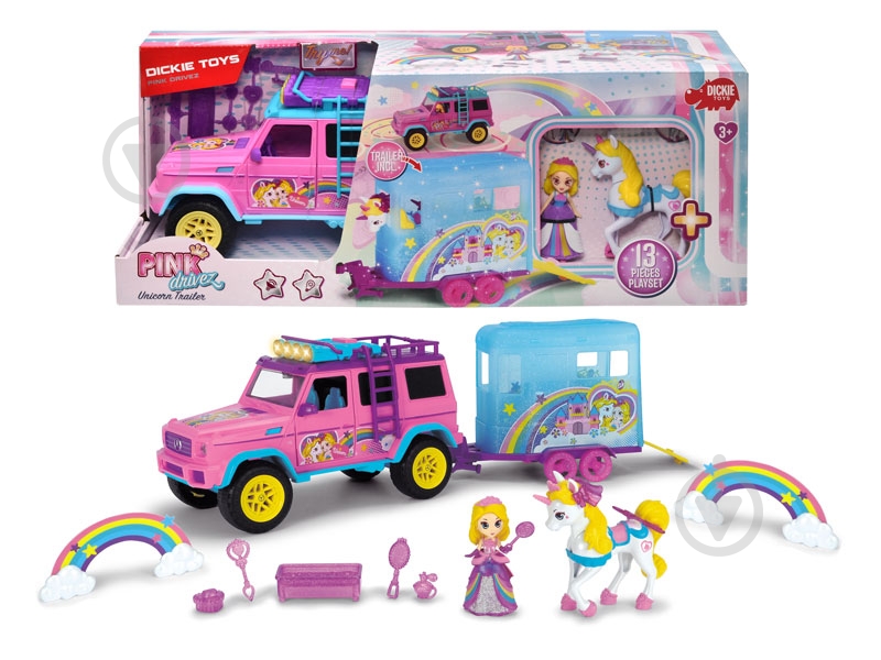 Ігровий набір Dickie Toys Дівочий стиль. Єдиноріг - фото 1