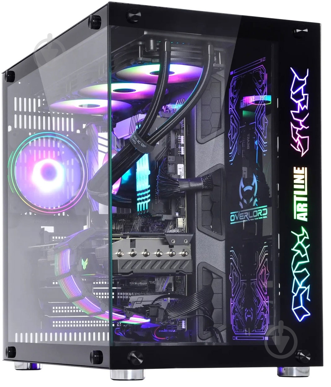 Компьютер Artline Overlord X96 (X96v72) black - фото 1 Компьютер Artline Overlord X96 (X96v72) black - фото 1