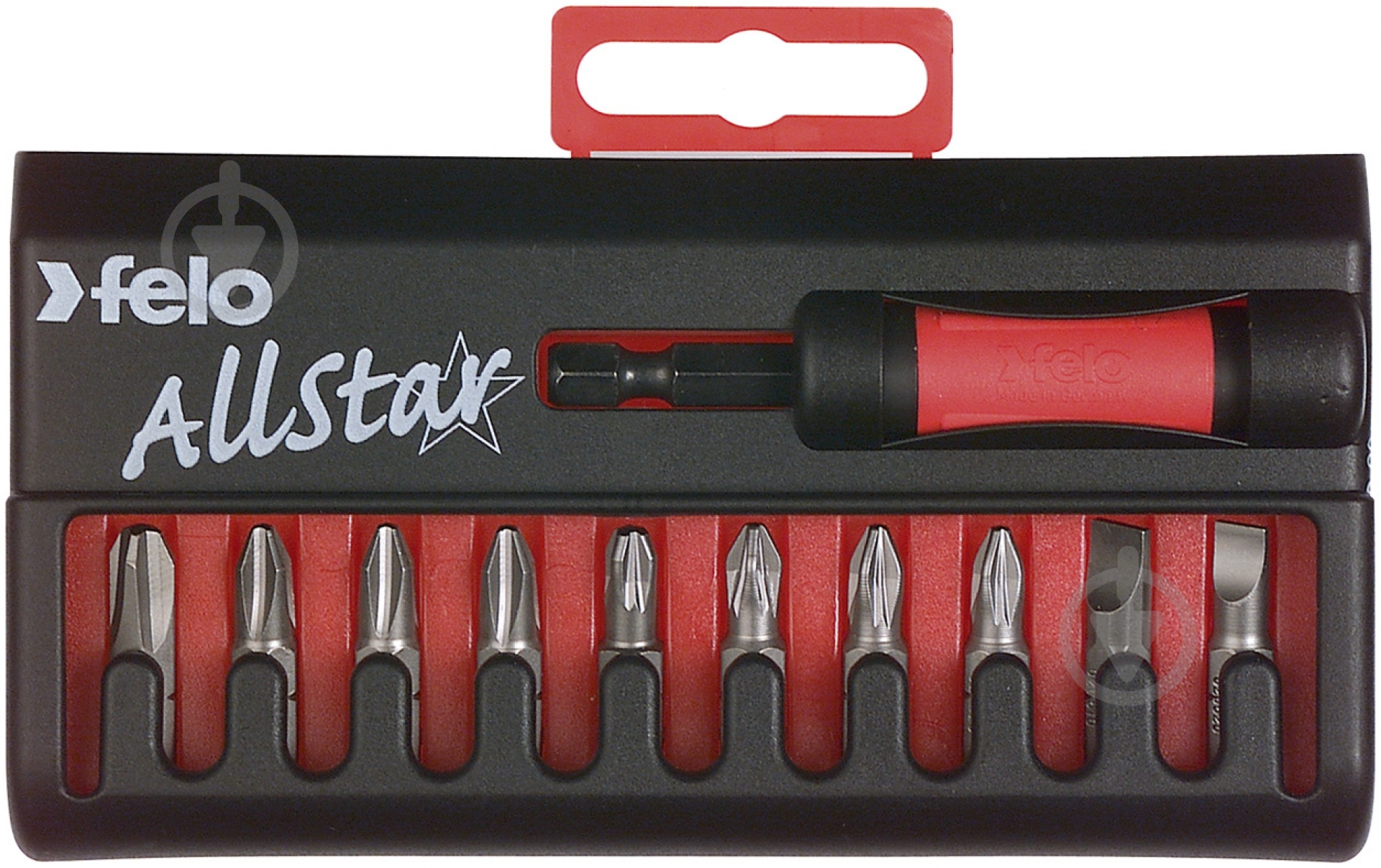 Набор бит Felo 10 шт. 02090116 - фото 1