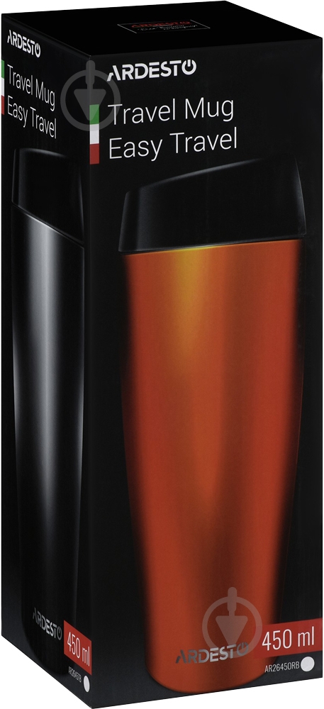 Термочашка Ardesto Easy Travel 450 мл (AR2645OLB) - фото 7