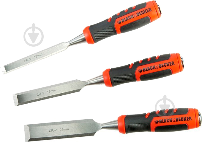 Набор стамесок Black+Decker BDHT0-16147 - фото 1