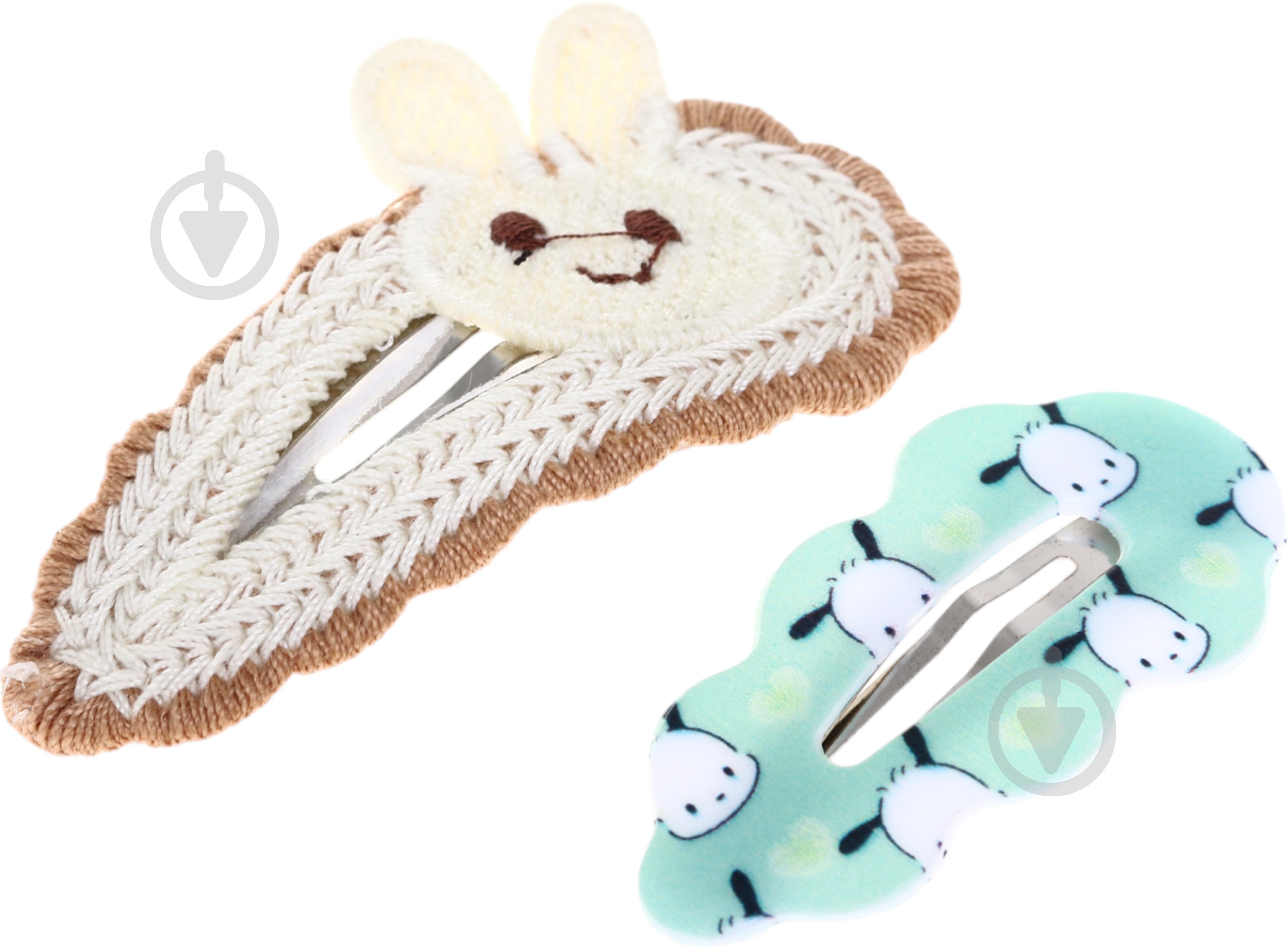 Заколки для волос PIXIE 370389 разноцветный 2 шт - фото 1