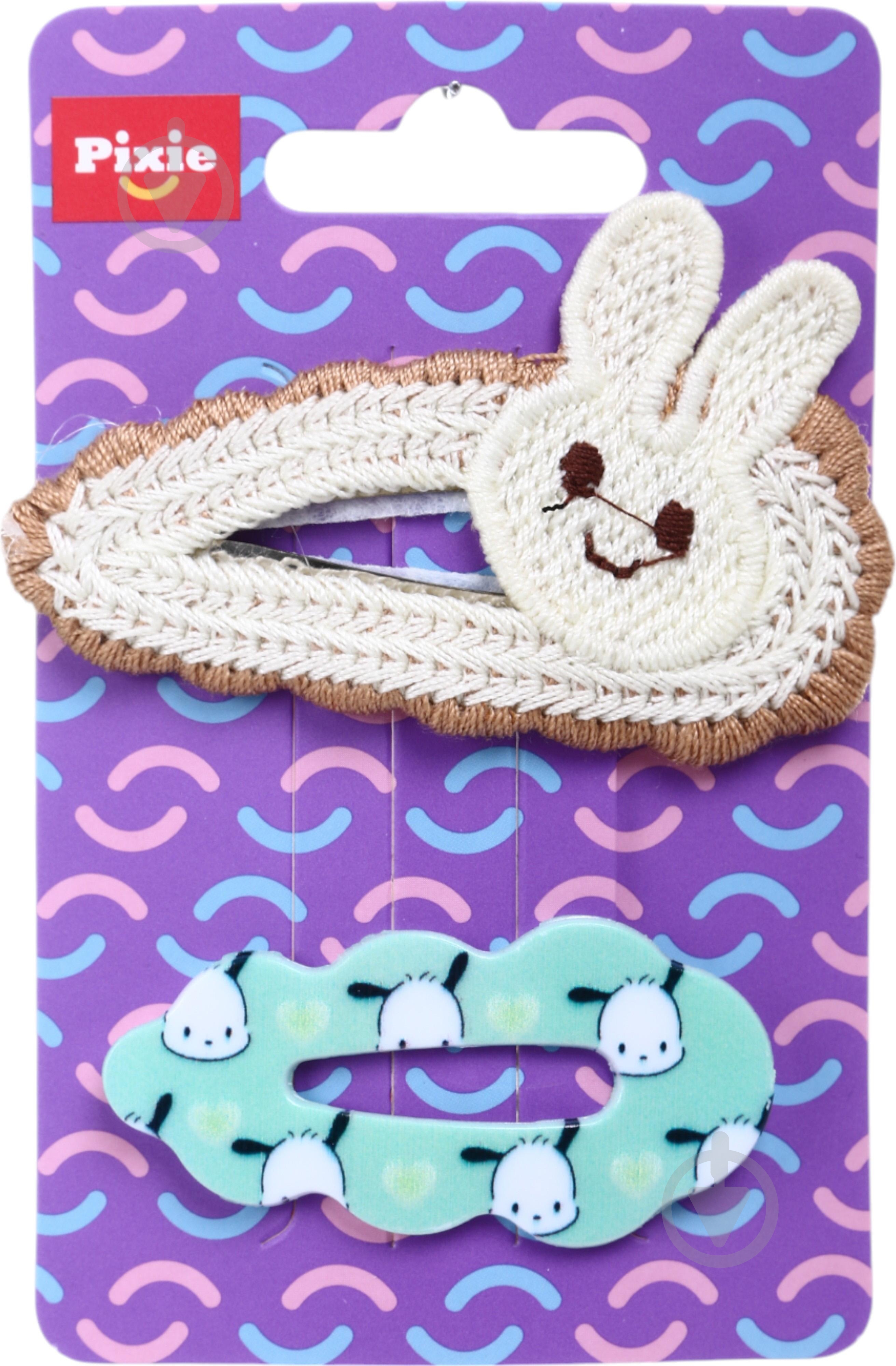 Заколки для волос PIXIE 370389 разноцветный 2 шт - фото 9