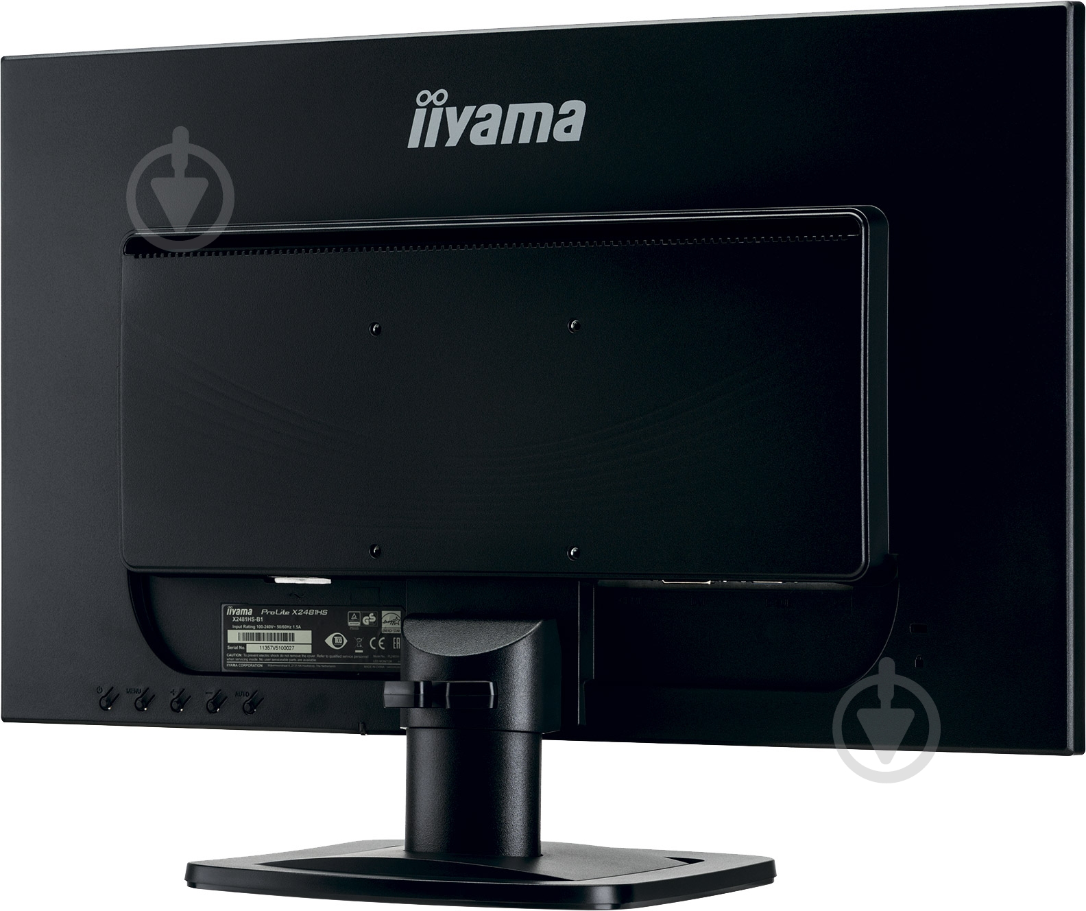 Монитор Iiyama ProLite 23,6" (X2481HS-B1) - фото 6 Монитор Iiyama ProLite 23,6" (X2481HS-B1) - фото 6