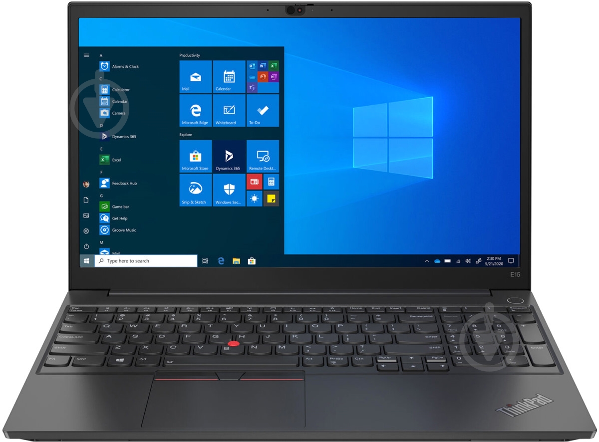 Ноутбук Lenovo ThinkPad E15 Gen 2 15,6 (20TD002NRA) black - фото 1 Ноутбук Lenovo ThinkPad E15 Gen 2 15,6 (20TD002NRA) black - фото 1
