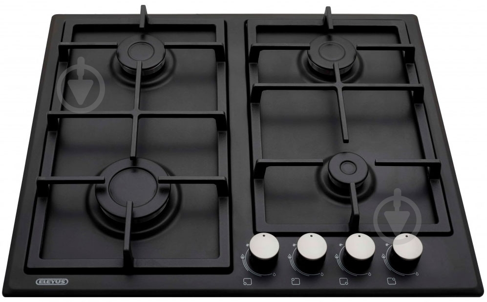 Варочная поверхность газовая Eleyus Nika 60 BL CW - фото 1 Варочная поверхность газовая Eleyus Nika 60 BL CW - фото 1