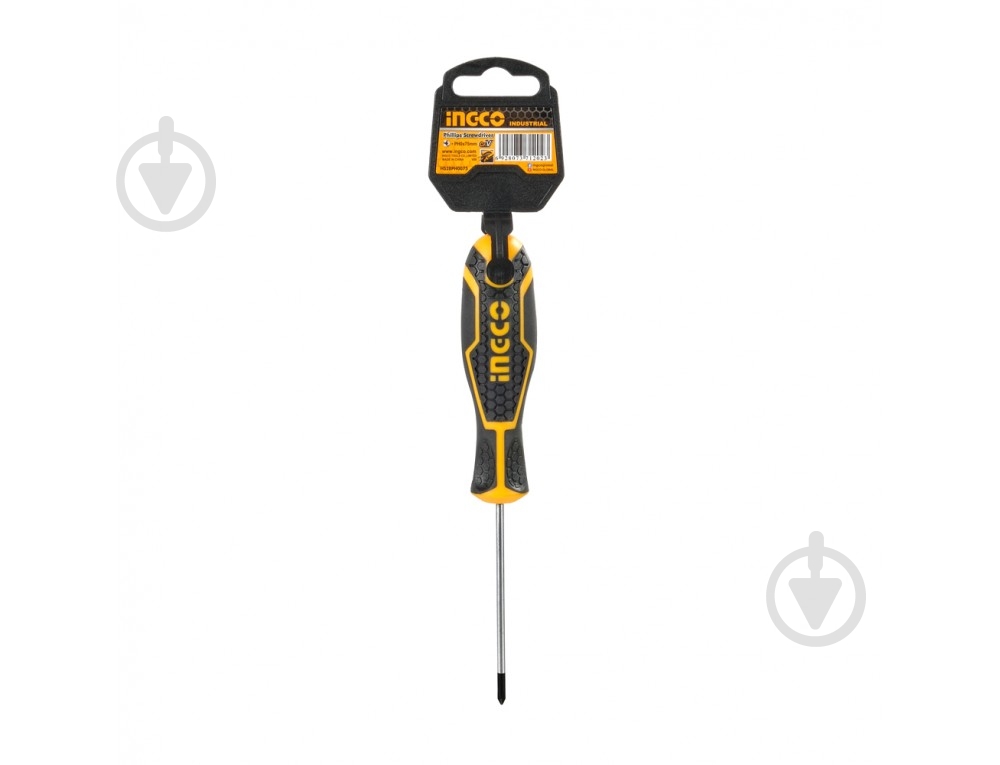 Отвертка INGCO крестовая PH 0x75 мм HS28PH0075 - фото 3