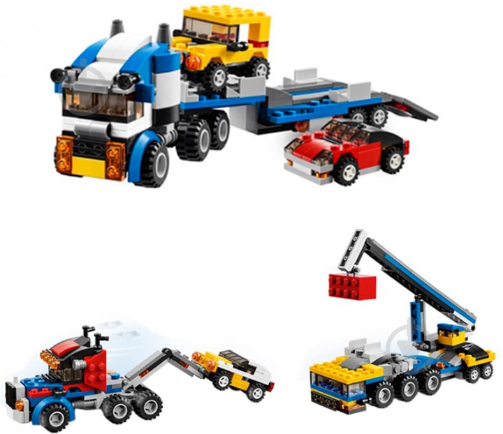 Конструктор Brick Транспорт 3 в 1 3114 - фото 2