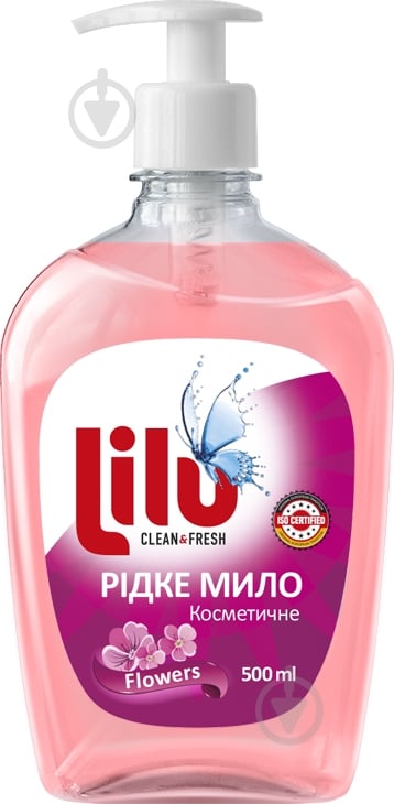 Мыло жидкое Lilu Цветочное 500 мл - фото 1 Мыло жидкое Lilu Цветочное 500 мл - фото 1