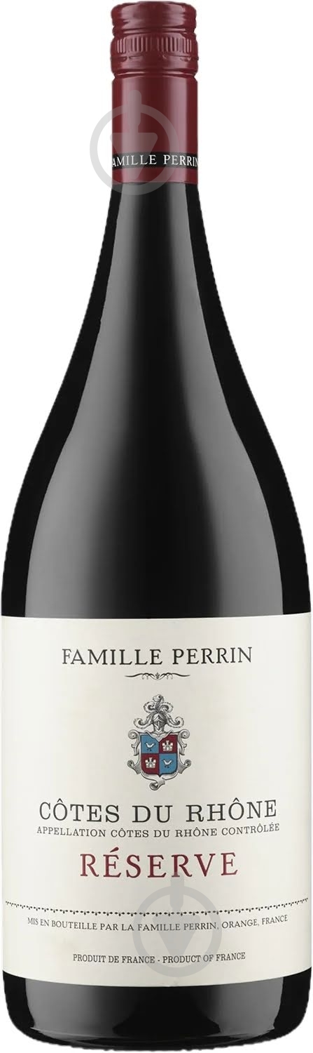 Вино Famille Perrin Perrin Reserve Rouge 1,5 л - фото 1 Вино Famille Perrin Perrin Reserve Rouge 1,5 л - фото 1