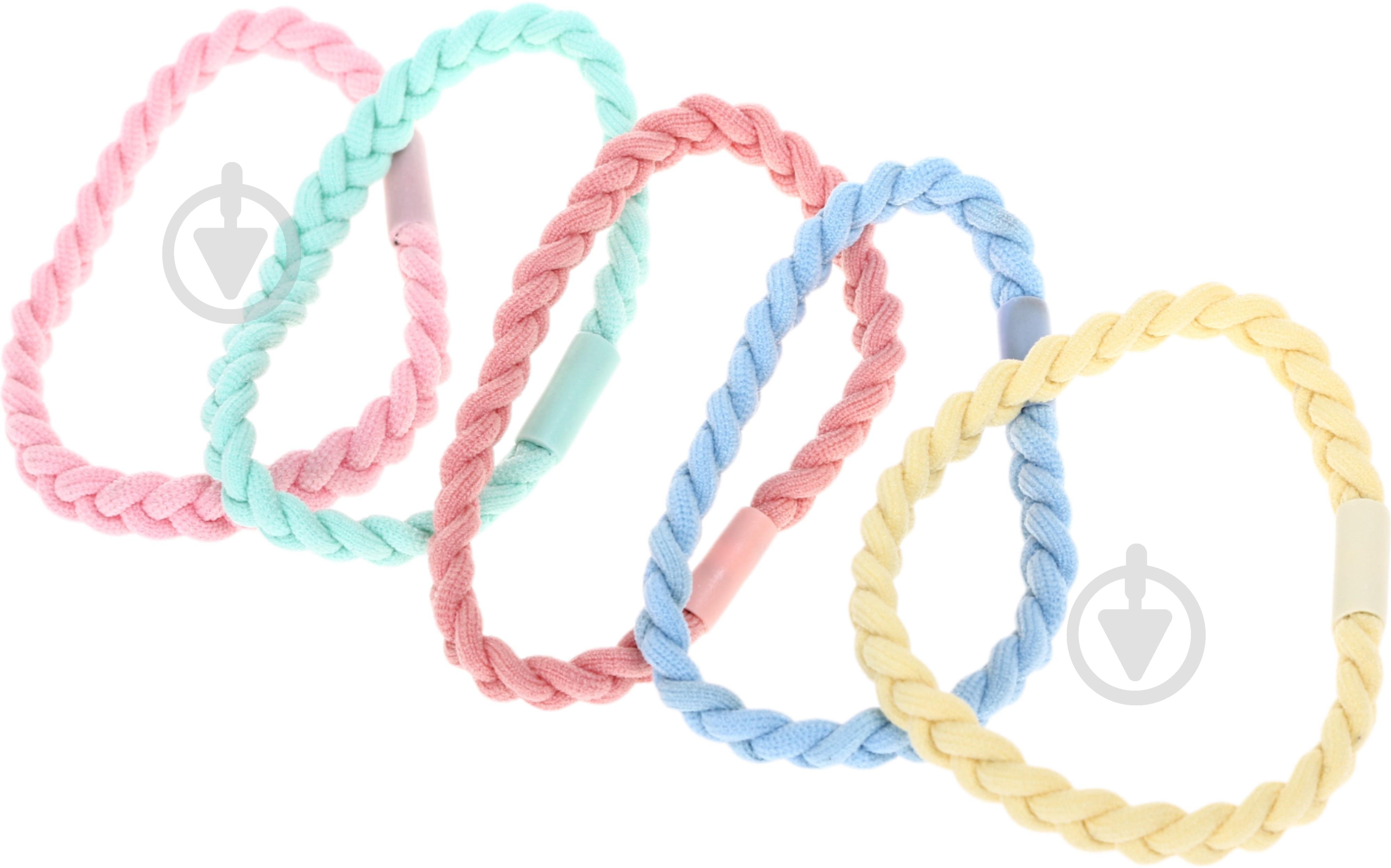 Резинка для волос PIXIE разноцветный микс 5 шт. - фото 1