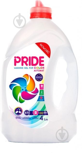 Гель для машинного прання Pride Весняні квіти 4 л - фото 1