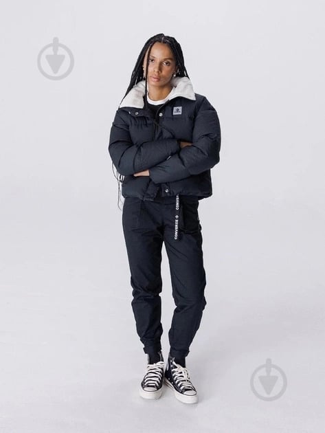 Куртка женская Converse CONVERSE ALL STAR WOMENS 10025204-001 р.L черная - фото 6