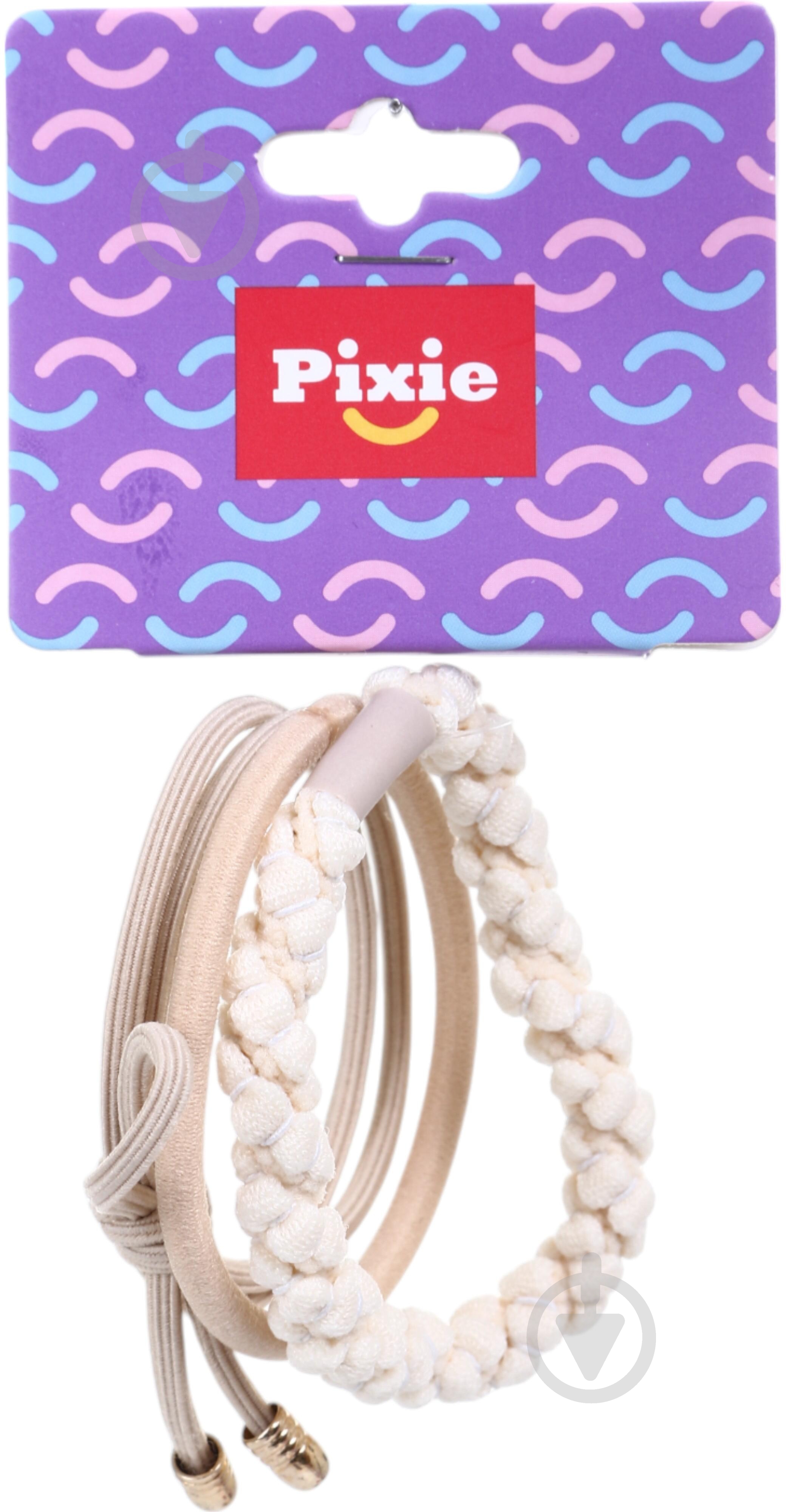 Резинка для волос PIXIE в ассортименте 3 шт. - фото 17 Резинка для волос PIXIE в ассортименте 3 шт. - фото 17