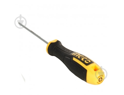 Отвертка INGCO крестовая S2 PH0х75 мм HSDPH0075 - фото 3