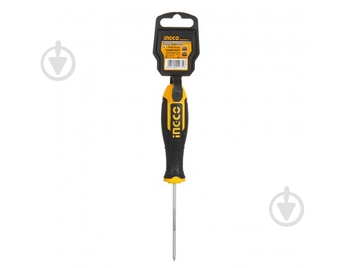 Отвертка INGCO крестовая S2 PH0х75 мм HSDPH0075 - фото 4