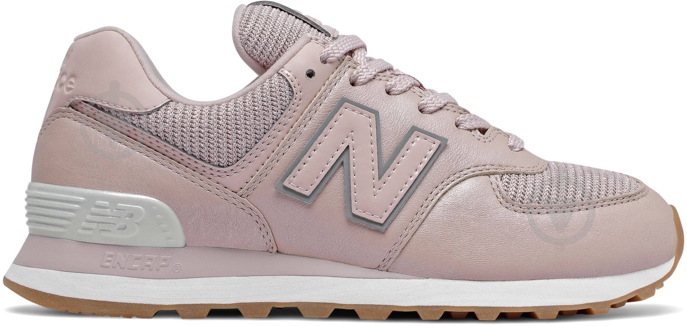 Кроссовки женские весенние New Balance WL574PMB WL574PMB р.36,5 розовые - фото 1