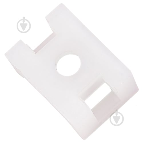 Майданчик для кабельної стяжки snapt під гвинт 12,7x17,8 мм 20 шт. білий - фото 2 Майданчик для кабельної стяжки snapt під гвинт 12,7x17,8 мм 20 шт. білий - фото 2