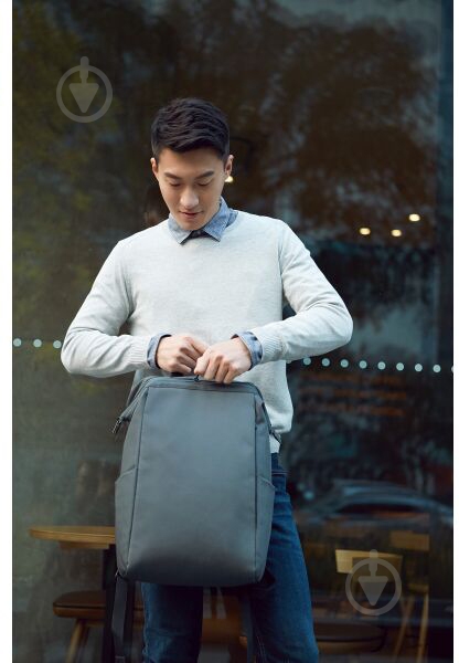Рюкзак Xiaomi RunMi 90 Points Commuting Backpack 15.6" grey (524326) - фото 7 Рюкзак Xiaomi RunMi 90 Points Commuting Backpack 15.6" grey (524326) - фото 7