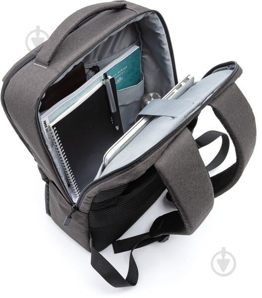 Рюкзак Xiaomi RunMi 90 Points Light Busines Commuter Backpack 15.6" black (524331) - фото 7 Рюкзак Xiaomi RunMi 90 Points Light Busines Commuter Backpack 15.6" black (524331) - фото 7