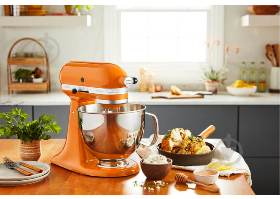 Кухонна машина KitchenAid Artisan 5KSM175PSEHY 4,8 л мед - фото 9
