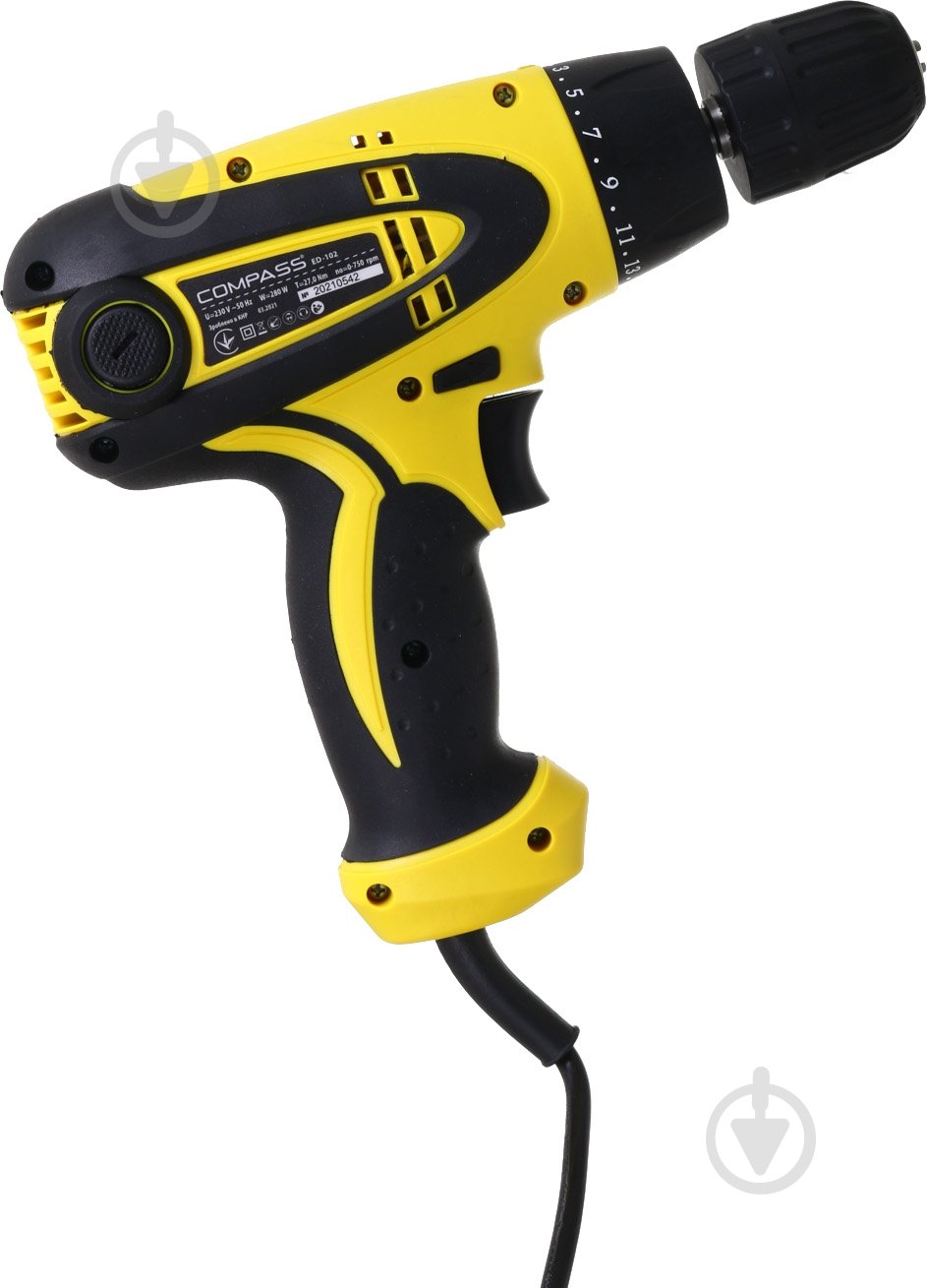 Шуруповерт сетевой Compass ED-102 20125048 - фото 3