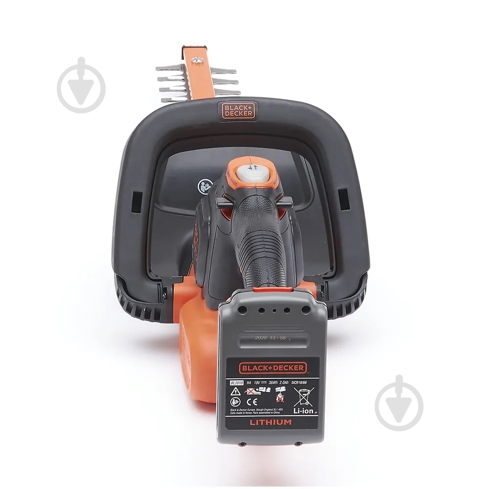 Кусторез аккумуляторный Black+Decker GTC18452PC - фото 7