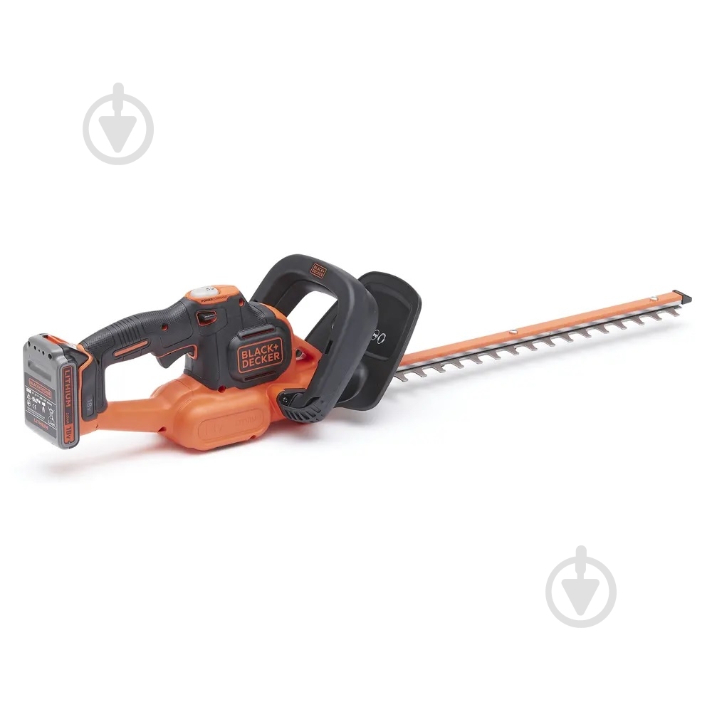 Кусторез аккумуляторный Black+Decker GTC18452PC - фото 3
