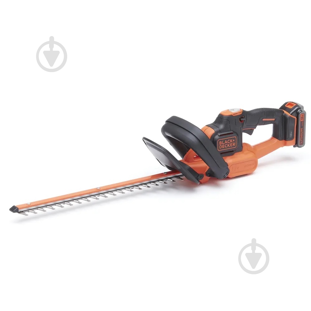 Кусторез аккумуляторный Black+Decker GTC18452PC - фото 1