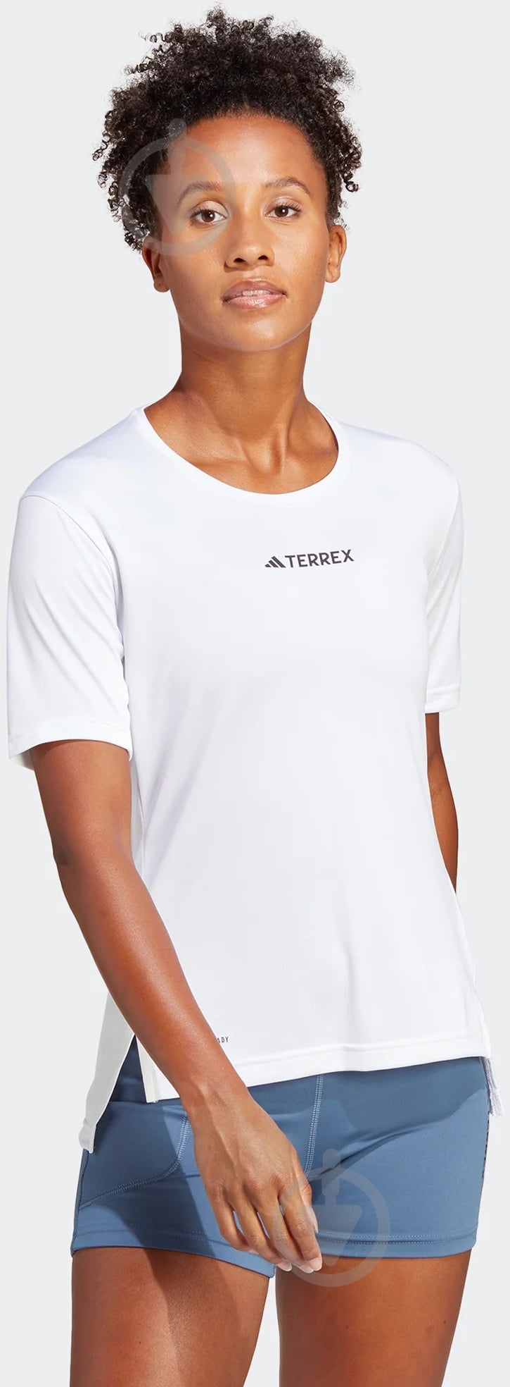 Футболка Adidas W MT TEE HM4040 р.M белый - фото 1
