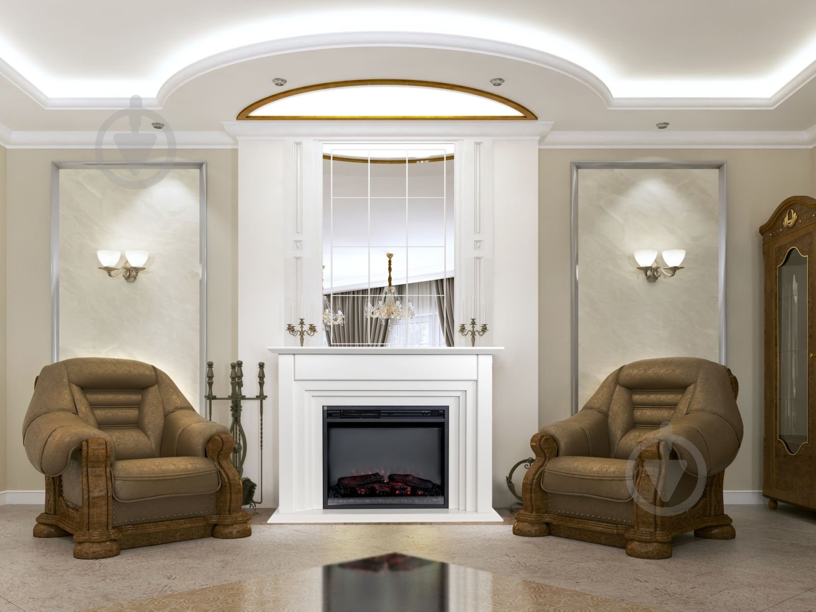 Каминокомплект ASTRA FLAME Техас - фото 9