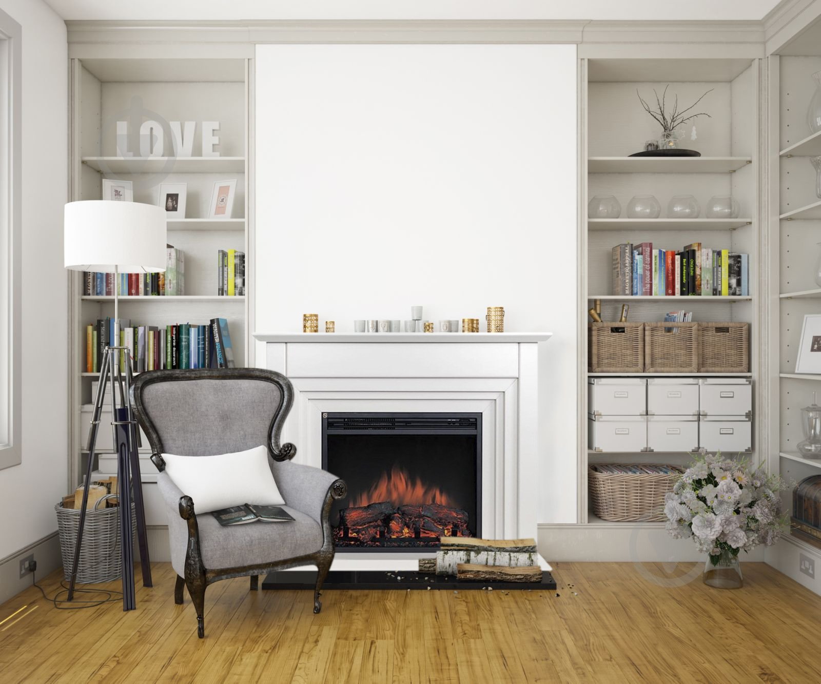 Каминокомплект ASTRA FLAME Техас - фото 16