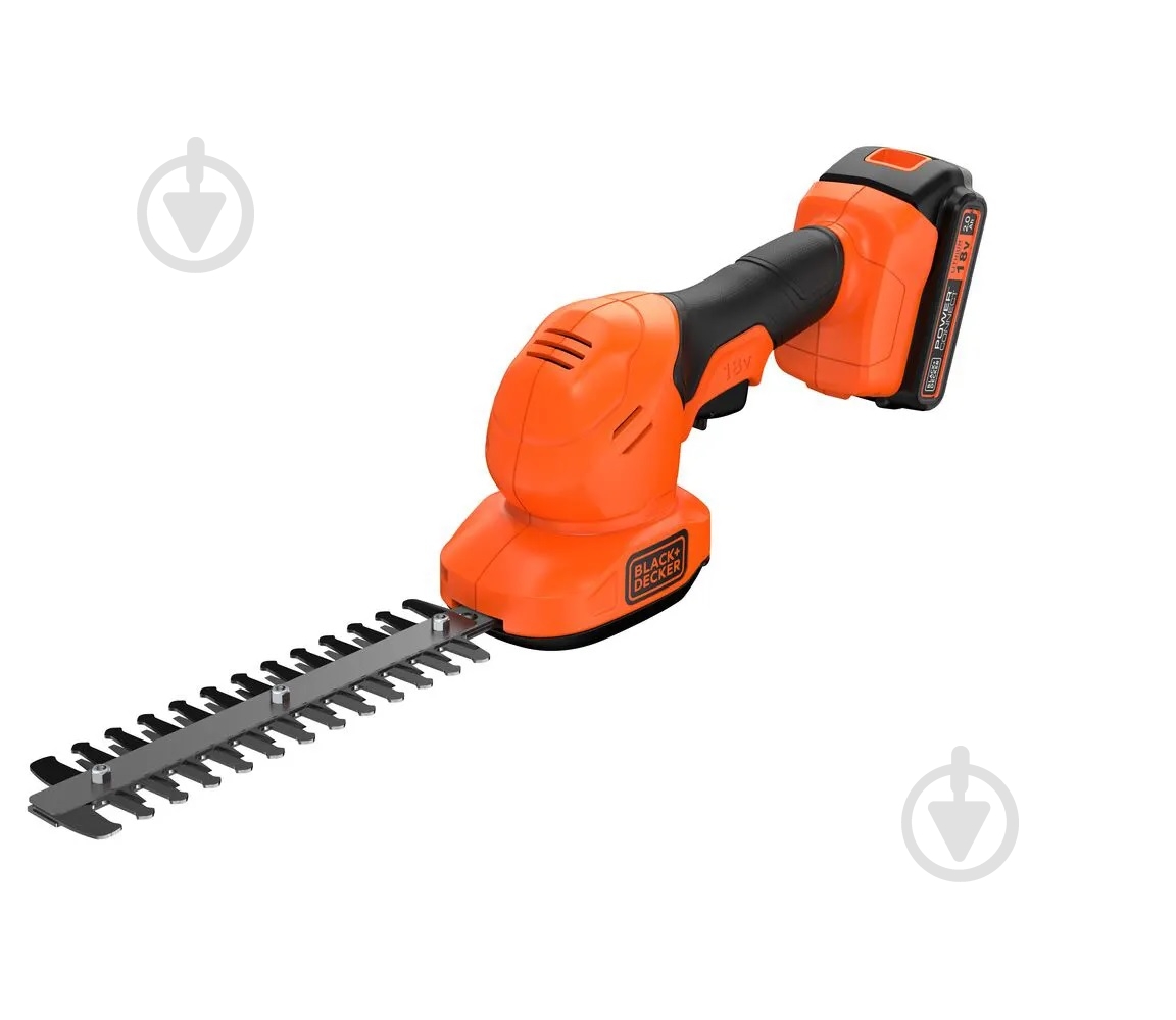 Ножиці для трави та кущів Black+Decker BCSS18D1 - фото 2