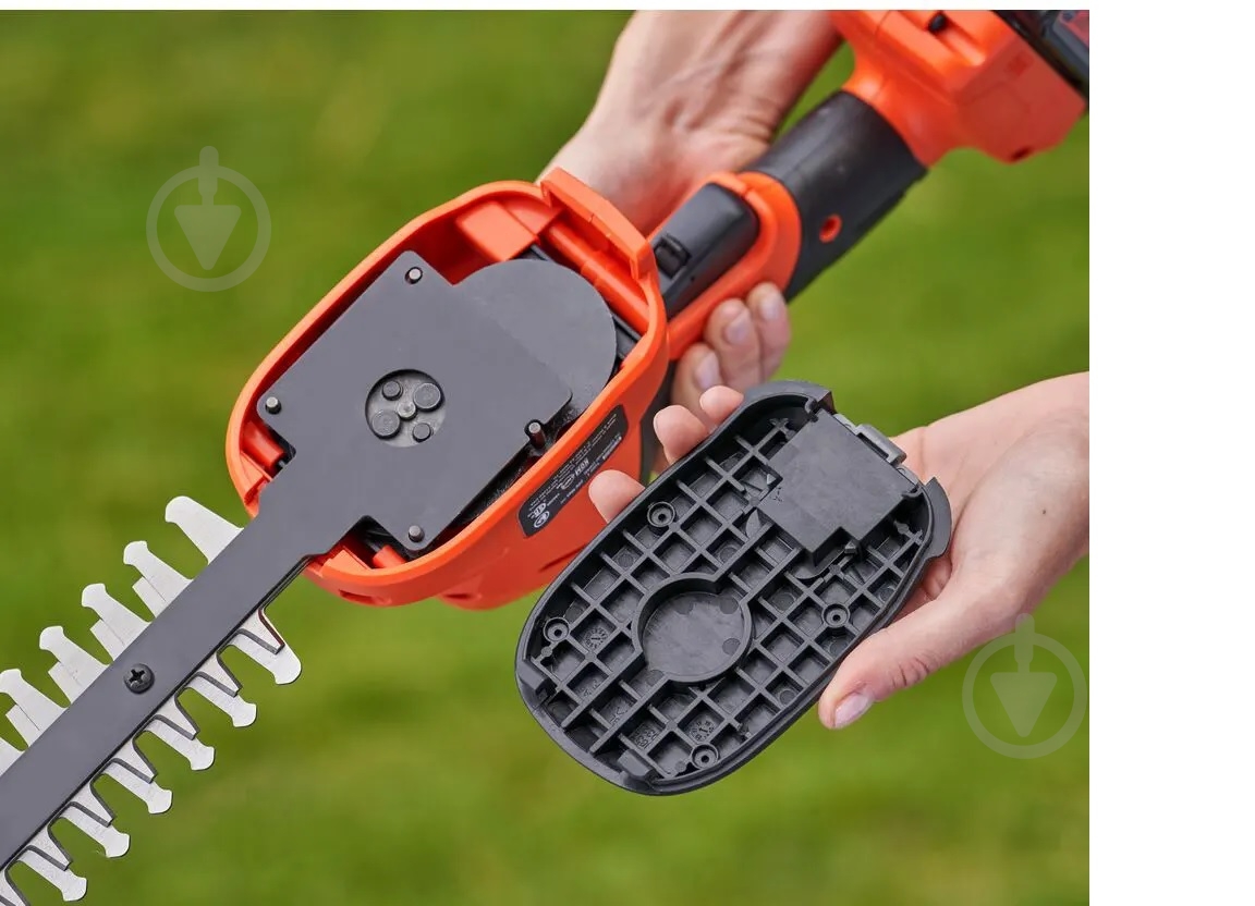 Ножиці для трави та кущів Black+Decker BCSS18D1 - фото 10