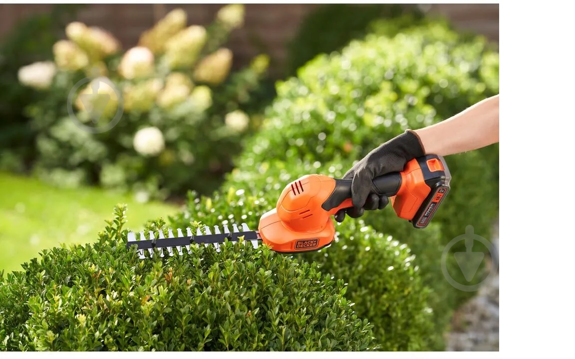 Ножиці для трави та кущів Black+Decker BCSS18D1 - фото 8