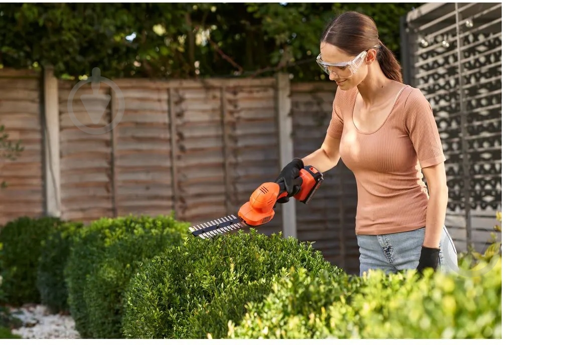 Ножиці для трави та кущів Black+Decker BCSS18D1 - фото 7